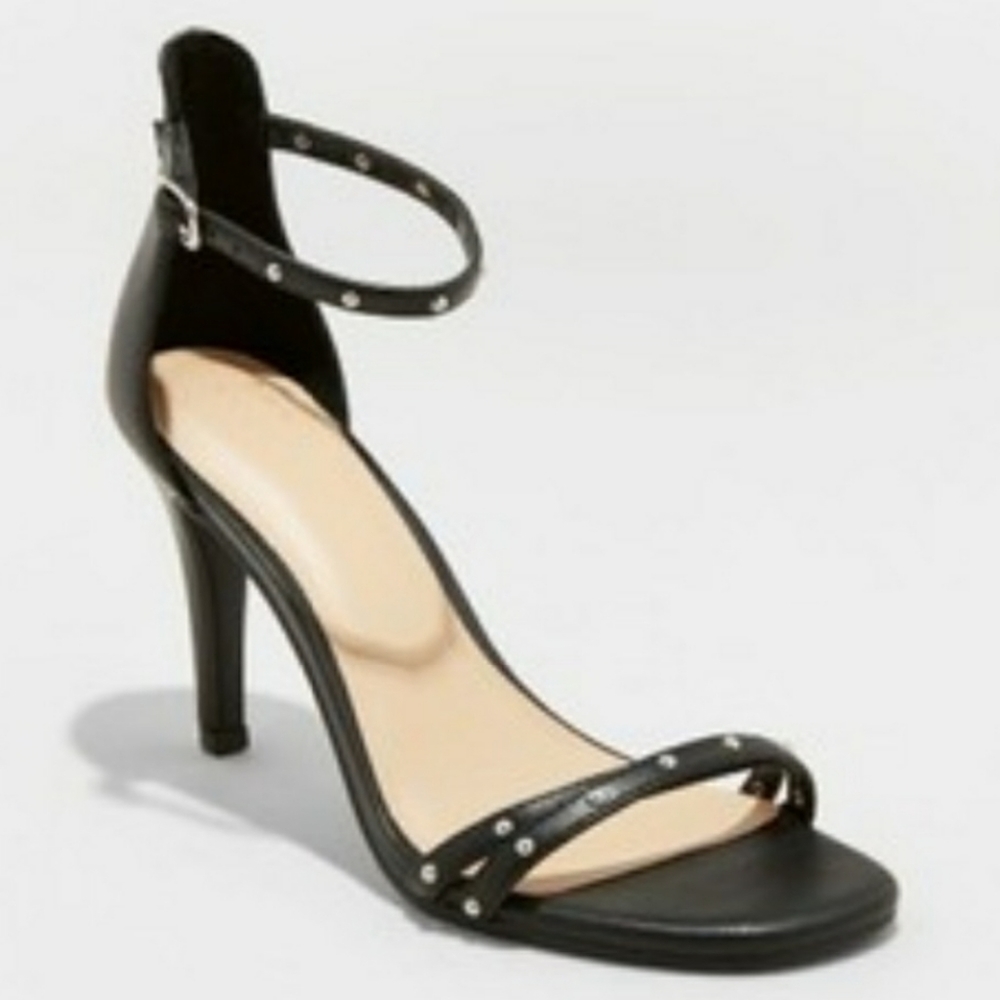 A New Day Enya Studded Barely There Pump Heels 11